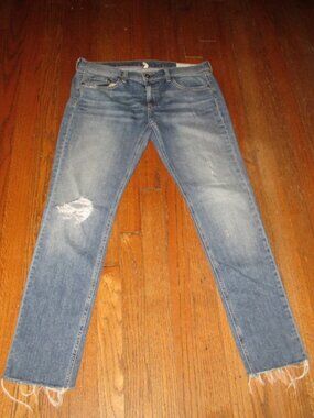 RAG & BONE Dre Distressed Skinny Jeans